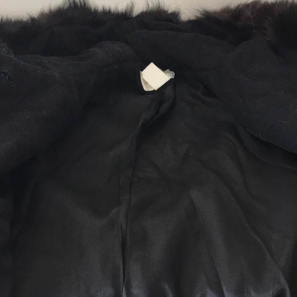 VTG Petite Sophisticates wool fox fur collar women's coat hood Made in USA - Picture 9 of 13